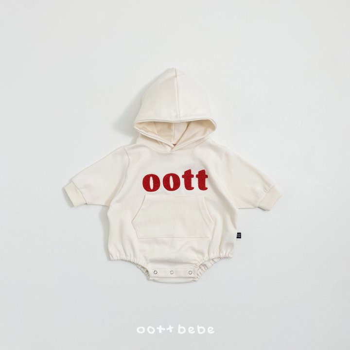 Oott Bebe - Korean Baby Fashion - #babyfever - Dandy Boucle Hoodie Suit - 9