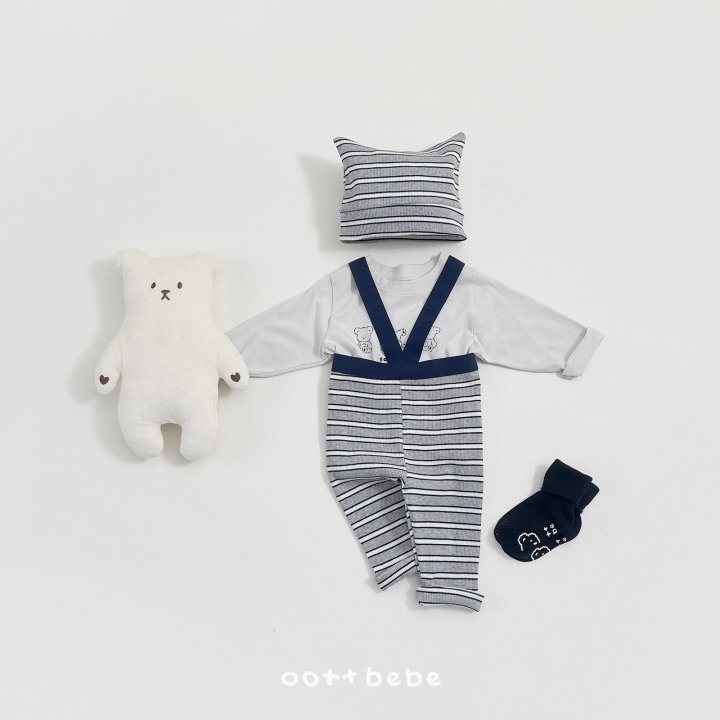 Oott Bebe - Korean Baby Fashion - #babygirlfashion - Seiotte Tee Set (Bebe) - 6