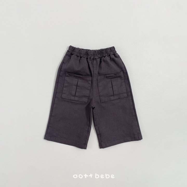 Oott Bebe - Korean Baby Fashion - #babygirlfashion - Pocket Cargo Pants - 3