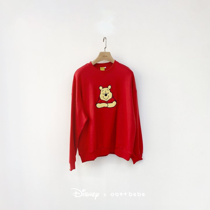 Oott Bebe - Korean Baby Fashion - #babygirlfashion - Pooh Friends Sweatshirt Pooh - 12