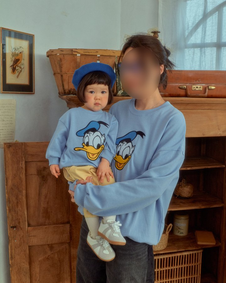 Oott Bebe - Korean Baby Fashion - #babygirlfashion - Donald Duck Sweatshirt - 5