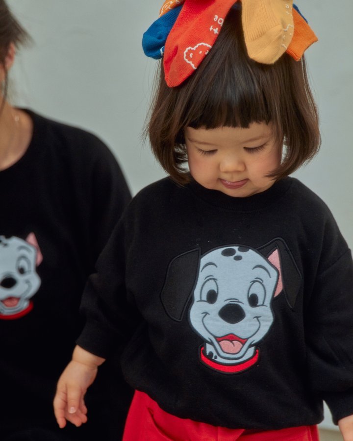 Oott Bebe - Korean Baby Fashion - #babygirlfashion - D Sweatshirt Dalmatian - 4