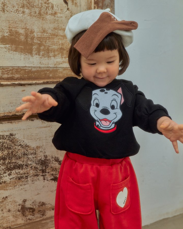 Oott Bebe - Korean Baby Fashion - #babyoninstagram - D Sweatshirt Dalmatian - 5