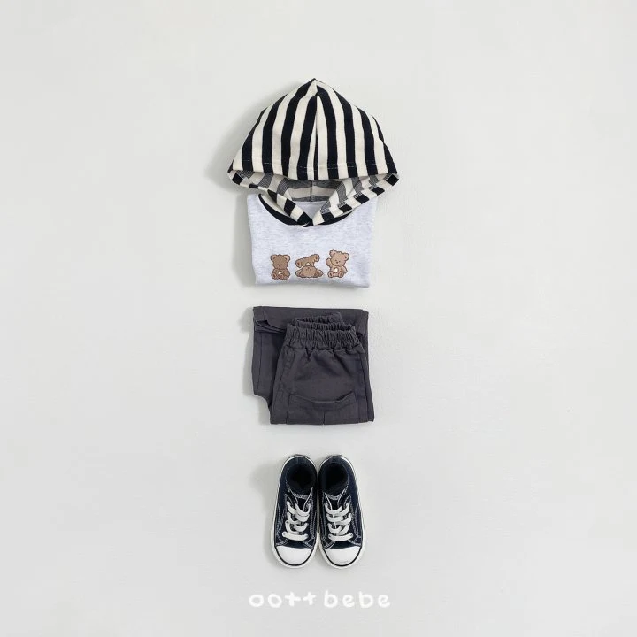 Oott Bebe - Korean Baby Fashion - #babyootd - Pocket Cargo Pants - 6