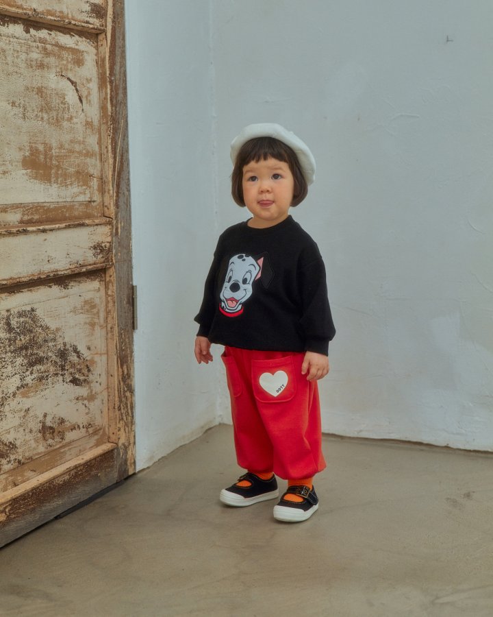 Oott Bebe - Korean Baby Fashion - #babyootd - D Sweatshirt Dalmatian - 6