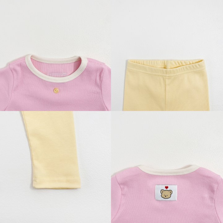 Oott Bebe - Korean Baby Fashion - #babyoutfit - Picnic Easywear - 8