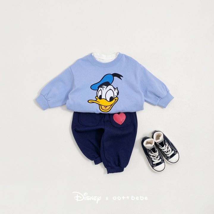 Oott Bebe - Korean Baby Fashion - #babyoutfit - Donald Duck Sweatshirt - 10