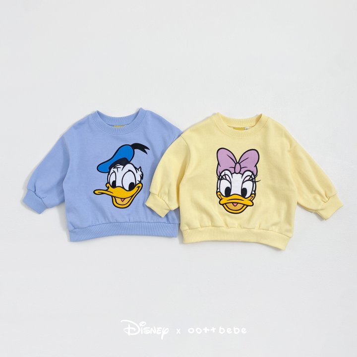 Oott Bebe - Korean Baby Fashion - #babyoutfit - Donald Duck Sweatshirt - 9