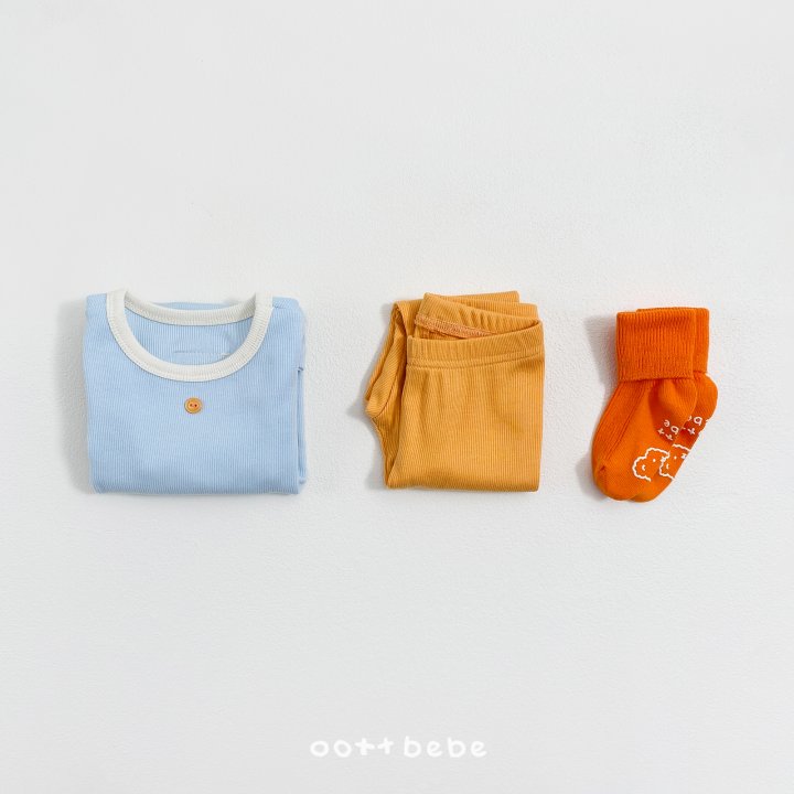 Oott Bebe - Korean Baby Fashion - #babyoutfit - Picnic Easywear - 6
