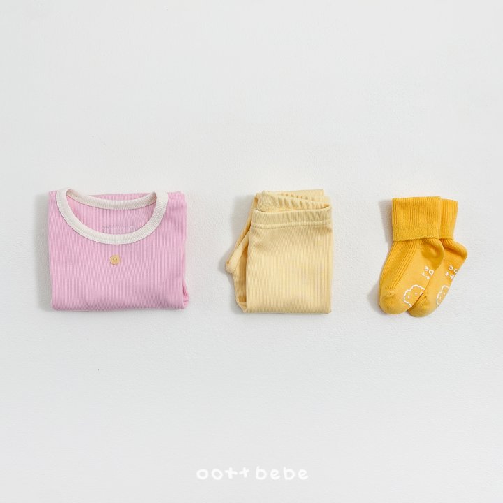 Oott Bebe - Korean Baby Fashion - #babyoutfit - Picnic Easywear - 7