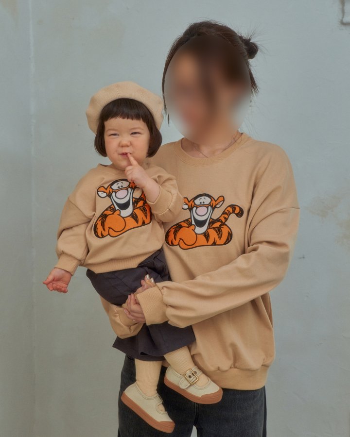 Oott Bebe - Korean Baby Fashion - #babywear - Pooh Friends Sweatshirt Tigger - 5