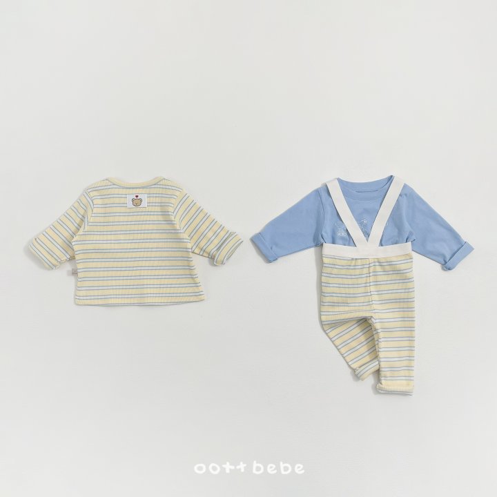 Oott Bebe - Korean Baby Fashion - #babywear - Say Oott Tee Set (Baby) - 11