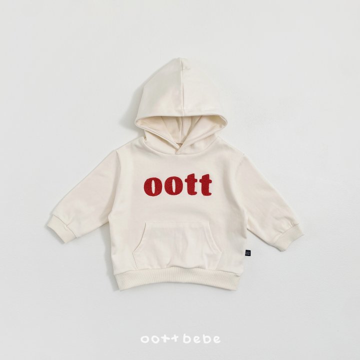 Oott Bebe - Korean Baby Fashion - #babywear - Dandy Boucle Hoodie Sweatshirt (Kids) - 4
