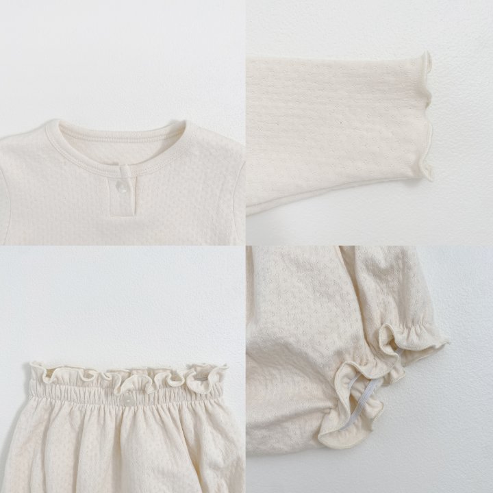 Oott Bebe - Korean Baby Fashion - #onlinebabyshop - Cozy Bloomer Set - 8