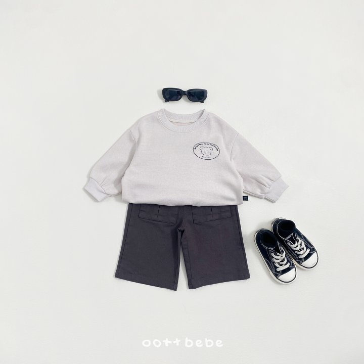 Oott Bebe - Korean Baby Fashion - #onlinebabyshop - Moment Sweatshirt (Kids) - 3