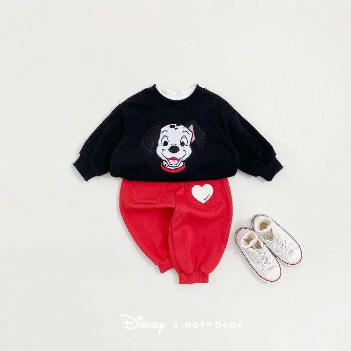 Oott Bebe - Korean Baby Fashion - #onlinebabyshop - D Sweatshirt Dalmatian - 11