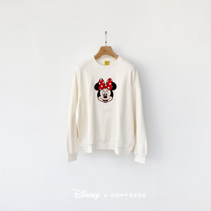 Oott Bebe - Korean Baby Fashion - #onlinebabyshop - D Sweatshirt Ribbon Mouse - 10