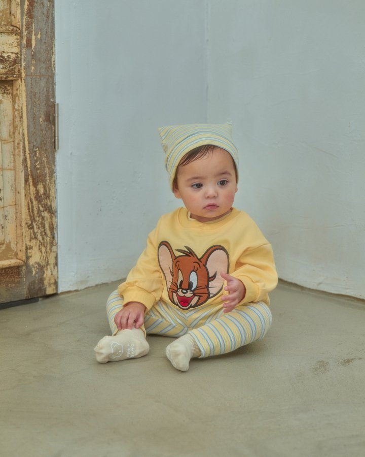 Oott Bebe - Korean Baby Fashion - #onlinebabyshop - Tom Jerry Sweatshirt Jerry - 4
