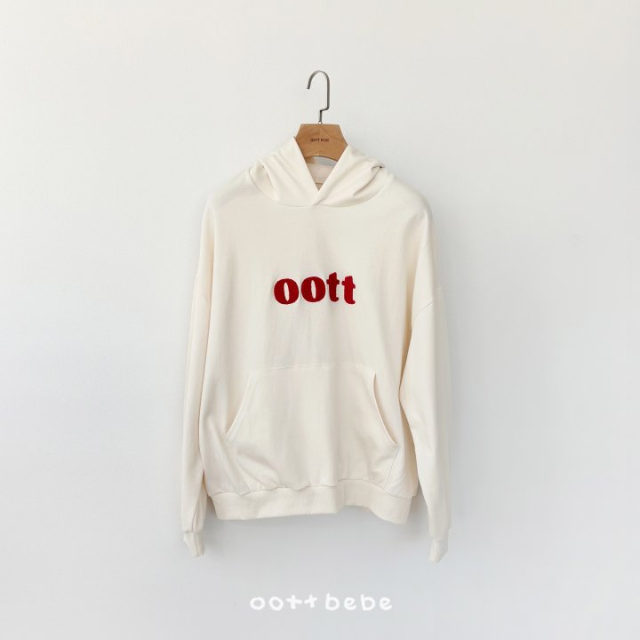 Oott Bebe - Korean Women Fashion - #momslook - Dandy Boucle Hoodie Sweatshirt (Adult) - 2
