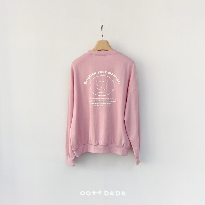 Oott Bebe - Korean Women Fashion - #momslook - Moment Sweatshirt (Adult) - 3