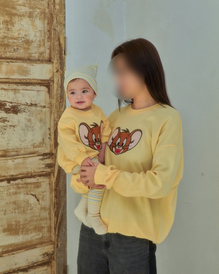 Oott Bebe - Korean Women Fashion - #momslook - Tom Jerry Sweatshirt Jerry (Adult)