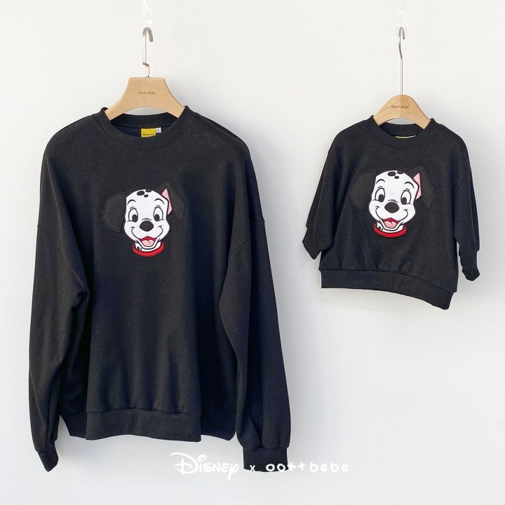 Oott Bebe - Korean Women Fashion - #momslook - D Sweatshirt Dalmatian (Adult) - 10