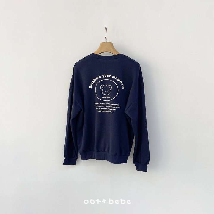 Oott Bebe - Korean Women Fashion - #vintagekidsstyle - Moment Sweatshirt (Adult) - 7