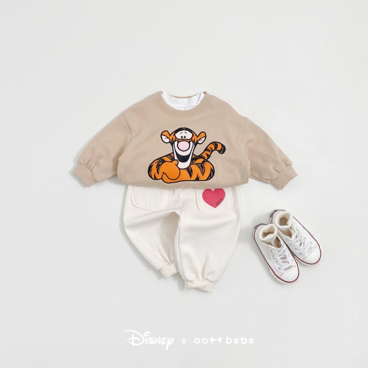 Oott Bebe - Korean Women Fashion - #womensfashion - Pooh Friends Sweatshirt Tigger (Adult) - 8