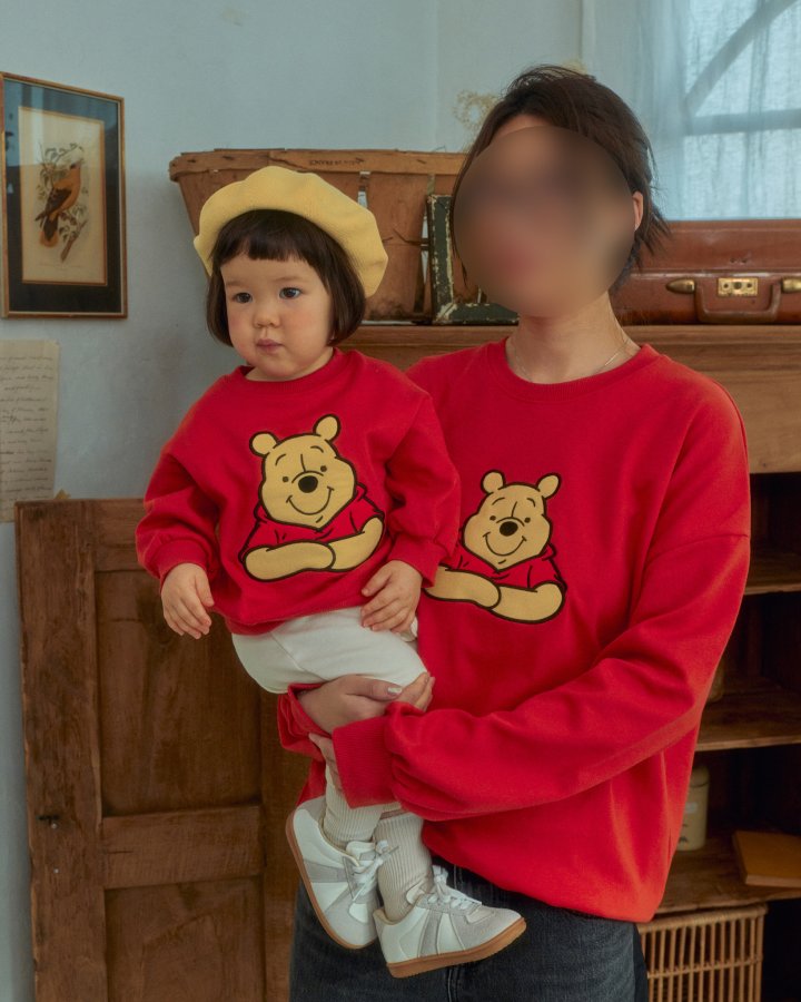 Oott Bebe - Korean Women Fashion - #womensfashion - Pooh Friends Sweatshirt Pooh (Adult) - 2