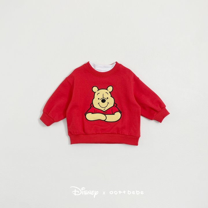 Oott Bebe - Korean Women Fashion - #momslook - Pooh Friends Sweatshirt Pooh (Adult) - 4