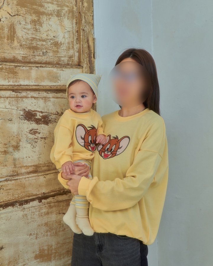 Oott Bebe - Korean Women Fashion - #womensfashion - Tom Jerry Sweatshirt Jerry (Adult) - 2