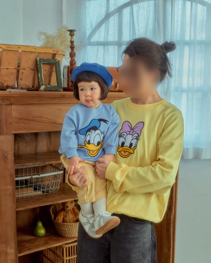 Oott Bebe - Korean Women Fashion - #womensfashion - Donald Duck Sweatshirt (Adult)