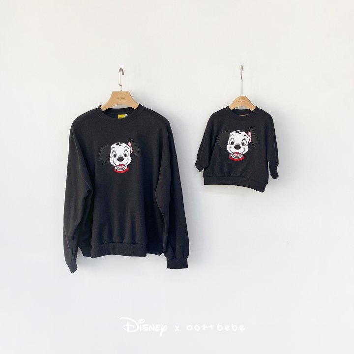 Oott Bebe - Korean Women Fashion - #womensfashion - D Sweatshirt Dalmatian (Adult) - 7