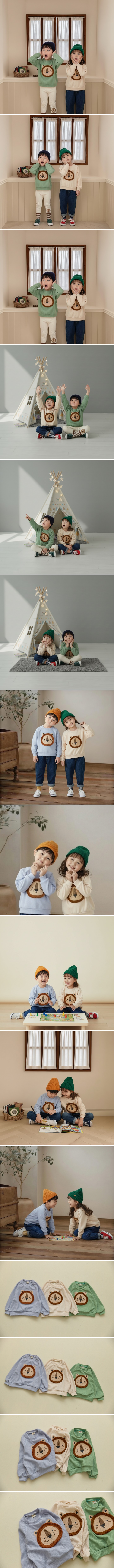 Orange Mom - Korean Children Fashion - #Kfashion4kids - Heart Bear Tee