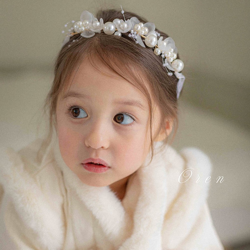 Oren - Korean Baby Fashion - #babyfashion - Arin Beaded Hairband
