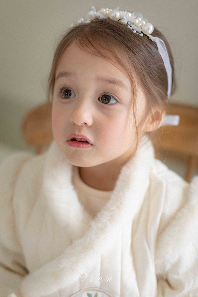Oren - Korean Baby Fashion - #babyfever - Arin Beaded Hairband - 2