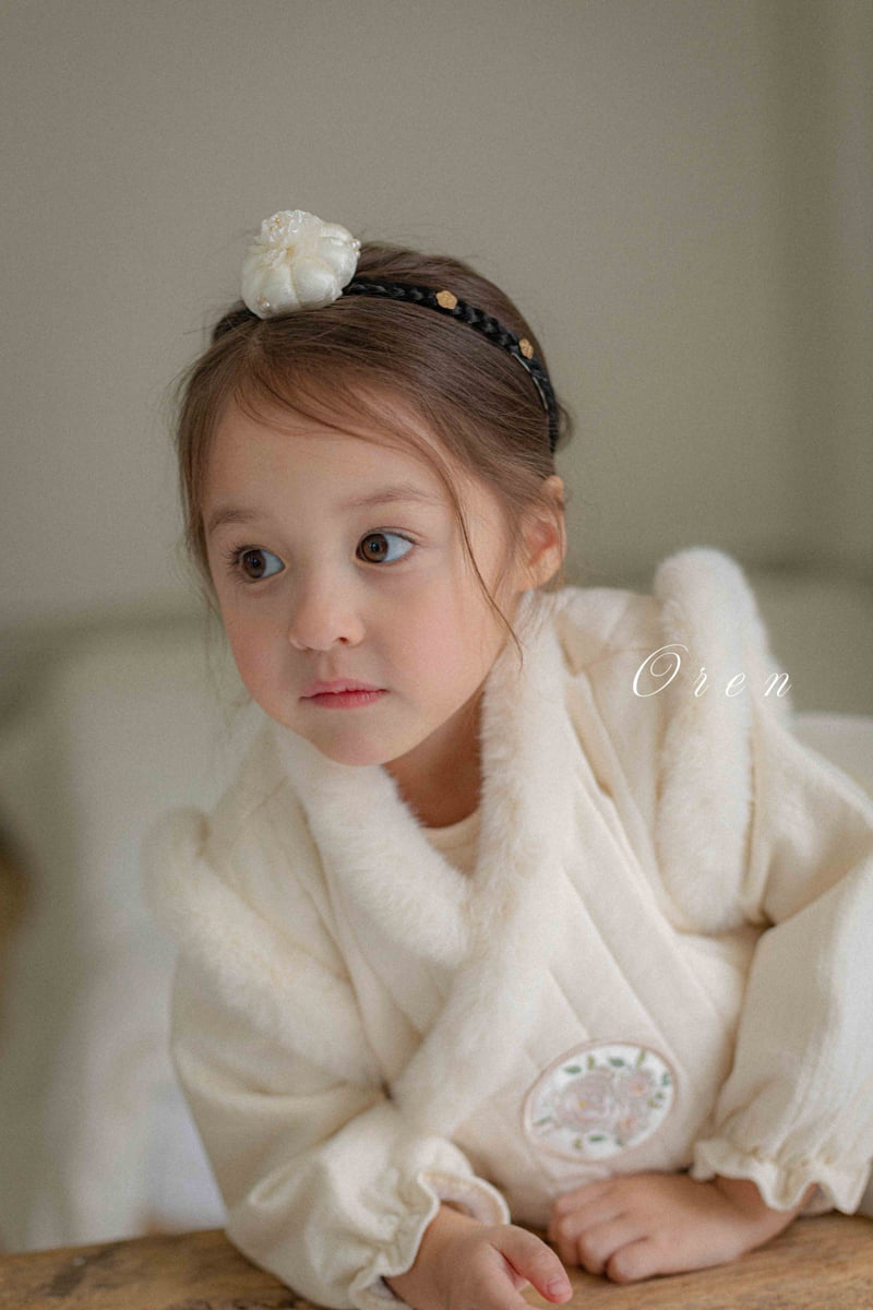 Oren - Korean Baby Fashion - #babyoutfit - Arin Lucky Pouch Hairband - 8