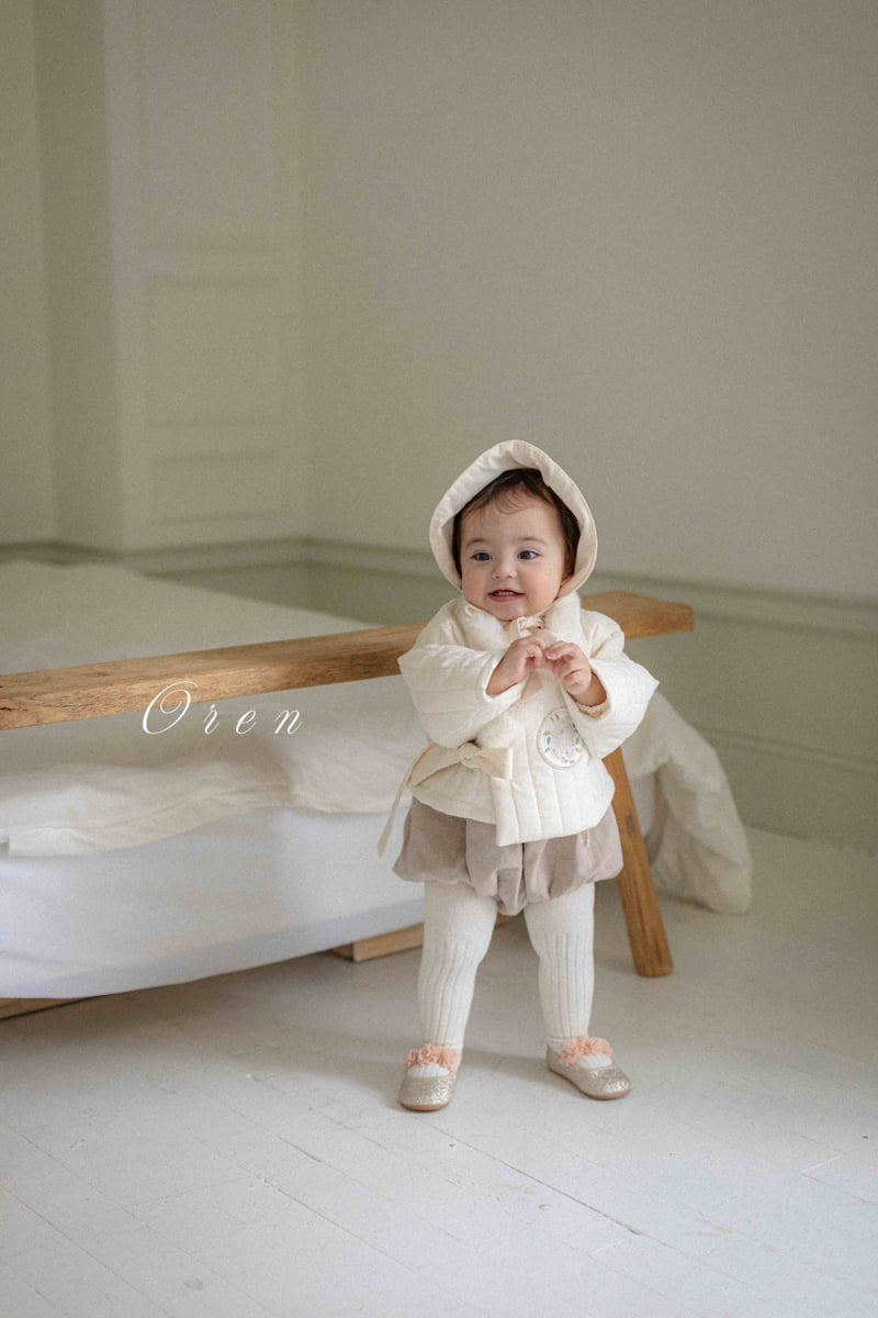 Oren - Korean Baby Fashion - #babywear - Bebe Yoonseul Boys Quilted Hanbok Suit - 3