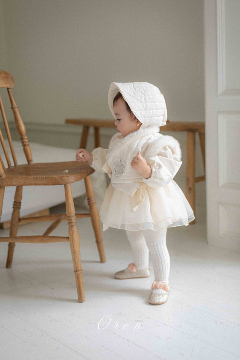 Oren - Korean Baby Fashion - #babywear - Bebe Yoonseul Girls Hanbok Suit - 7