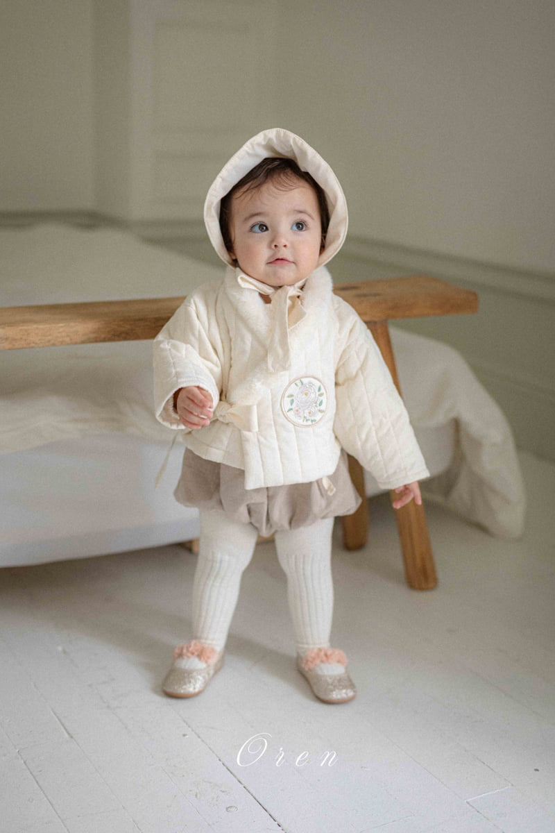 Oren - Korean Baby Fashion - #babywear - Bebe Yoonseul Boys Quilted Hanbok Suit - 4
