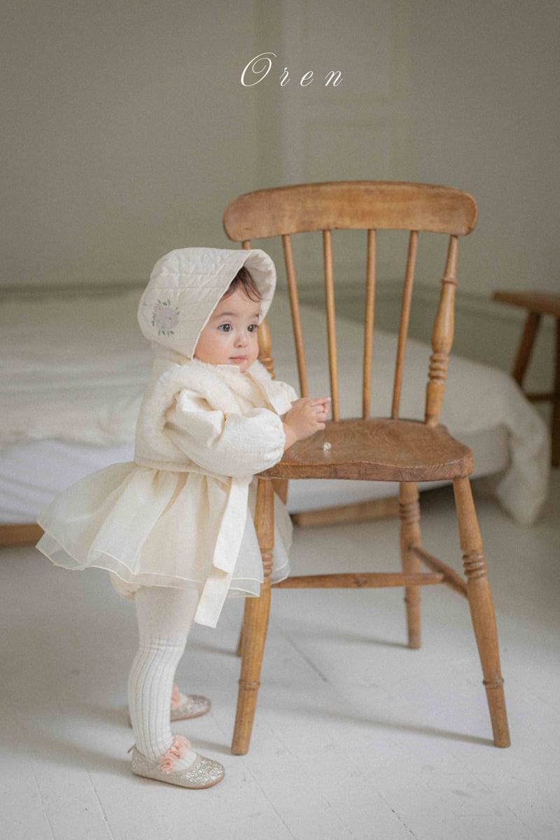 Oren - Korean Baby Fashion - #onlinebabyboutique - Bebe Yoonseul Girls Hanbok Suit - 8