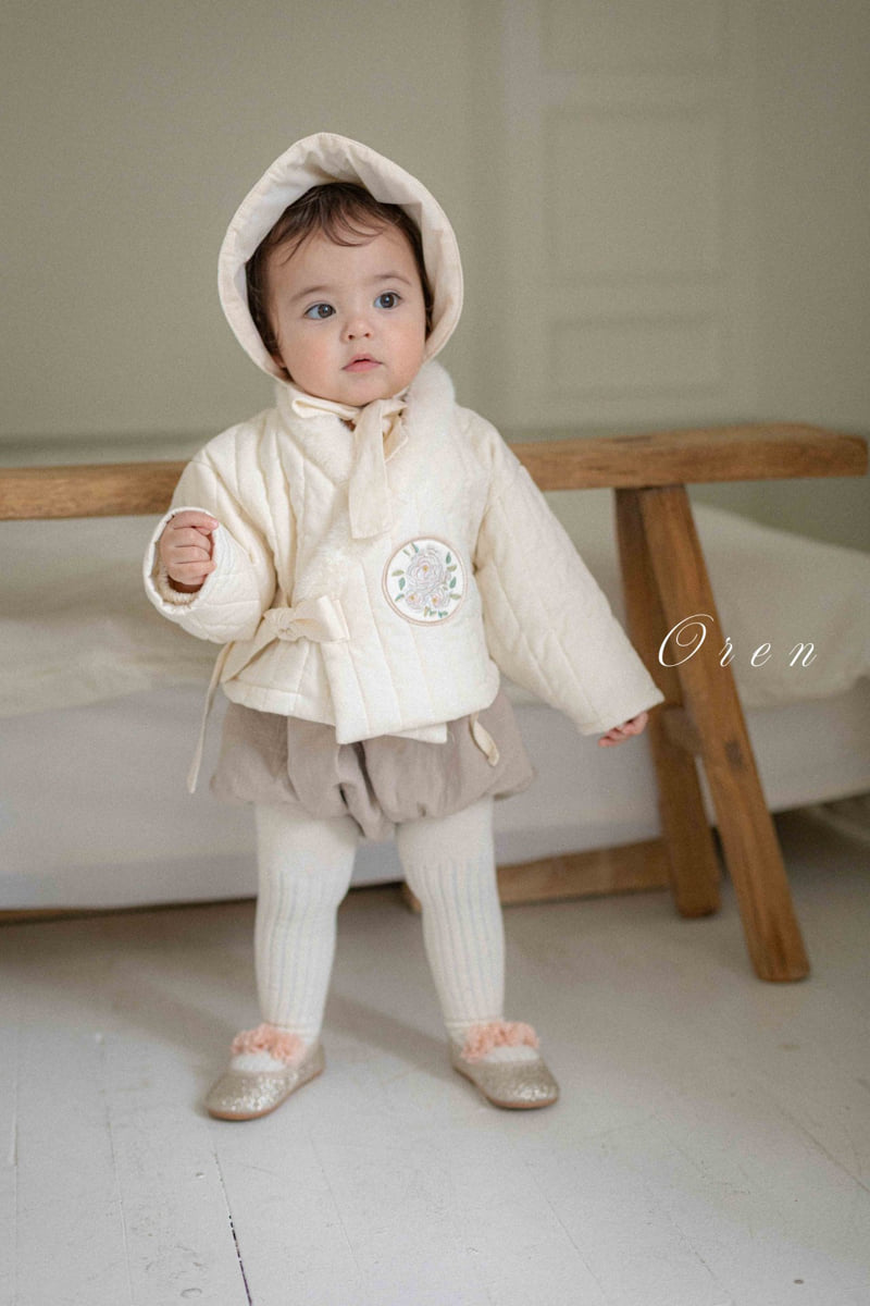 Oren - Korean Baby Fashion - #onlinebabyshop - Bebe Yoonseul Boys Quilted Hanbok Suit - 5