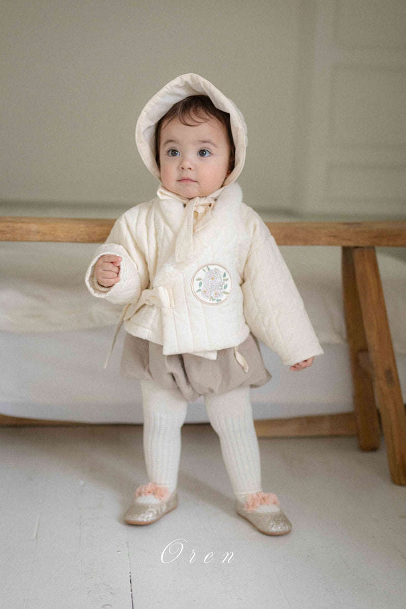 Oren - Korean Baby Fashion - #smilingbaby - Bebe Yoonseul Boys Quilted Hanbok Suit - 6