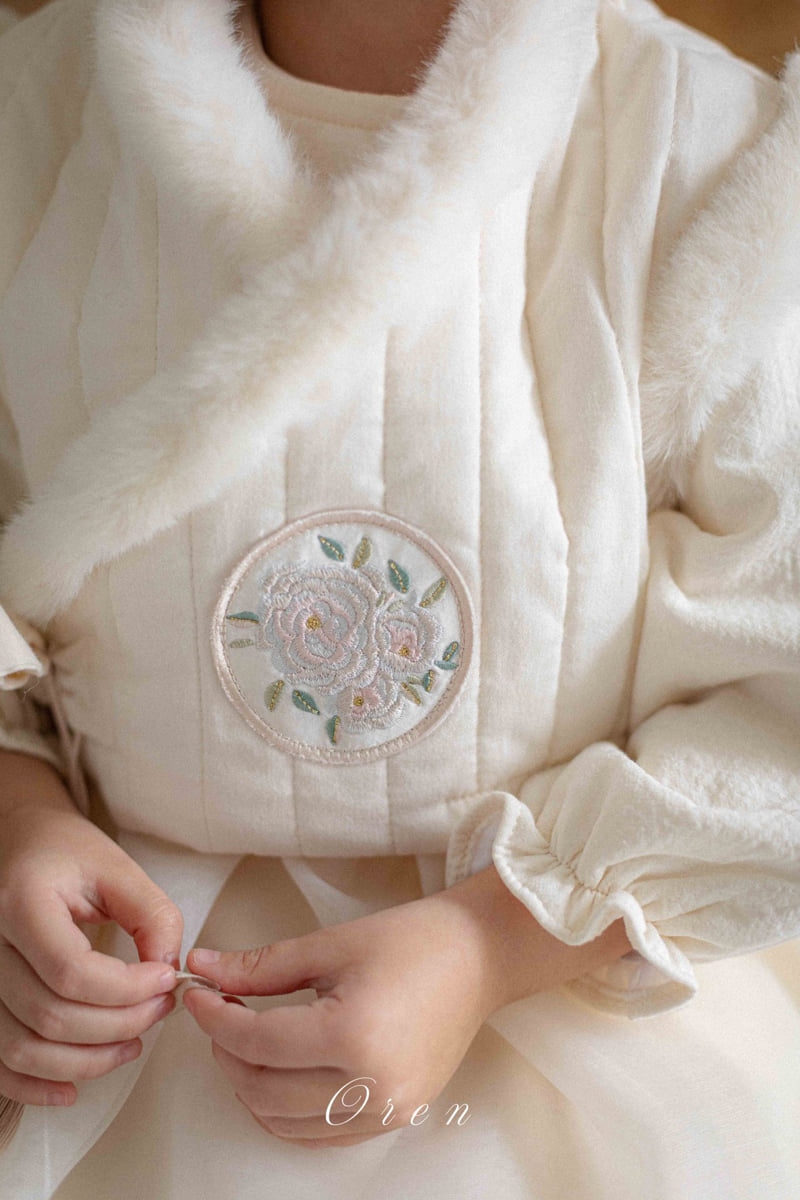 Oren - Korean Children Fashion - #Kfashion4kids - Kids Yoonseul Girls Hanbok One-piece - 3