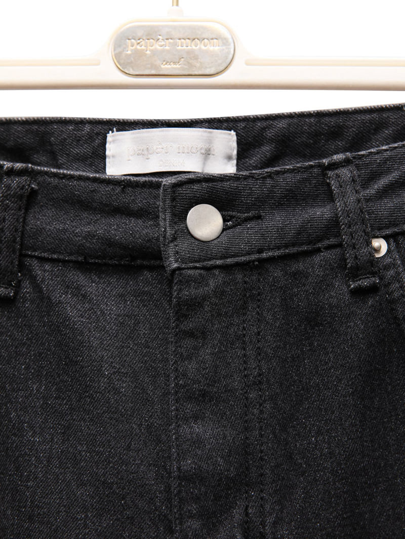 Paper Moon - Korean Women Fashion - #momslook - Classic Washed Wide Bermuda Pants - 9