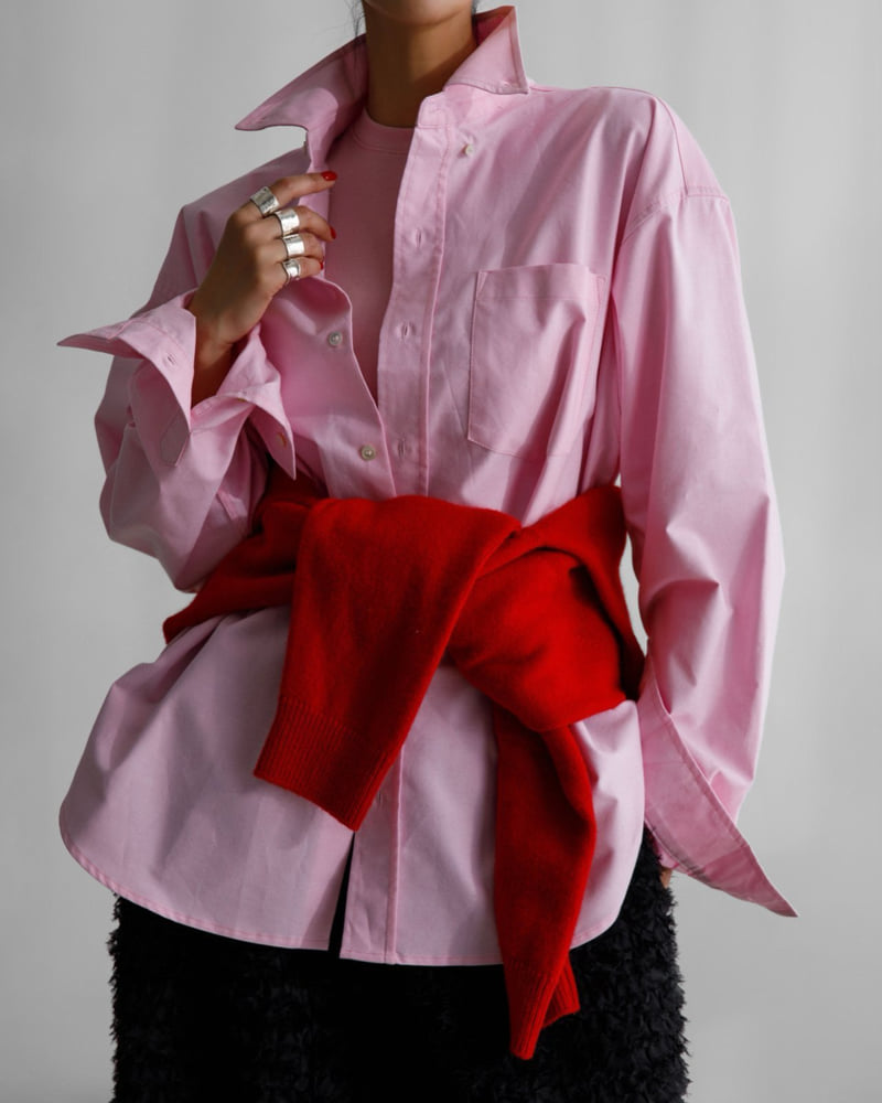 Paper Moon - Korean Women Fashion - #momslook - Oxford Cotton Button Down Shirt - 7