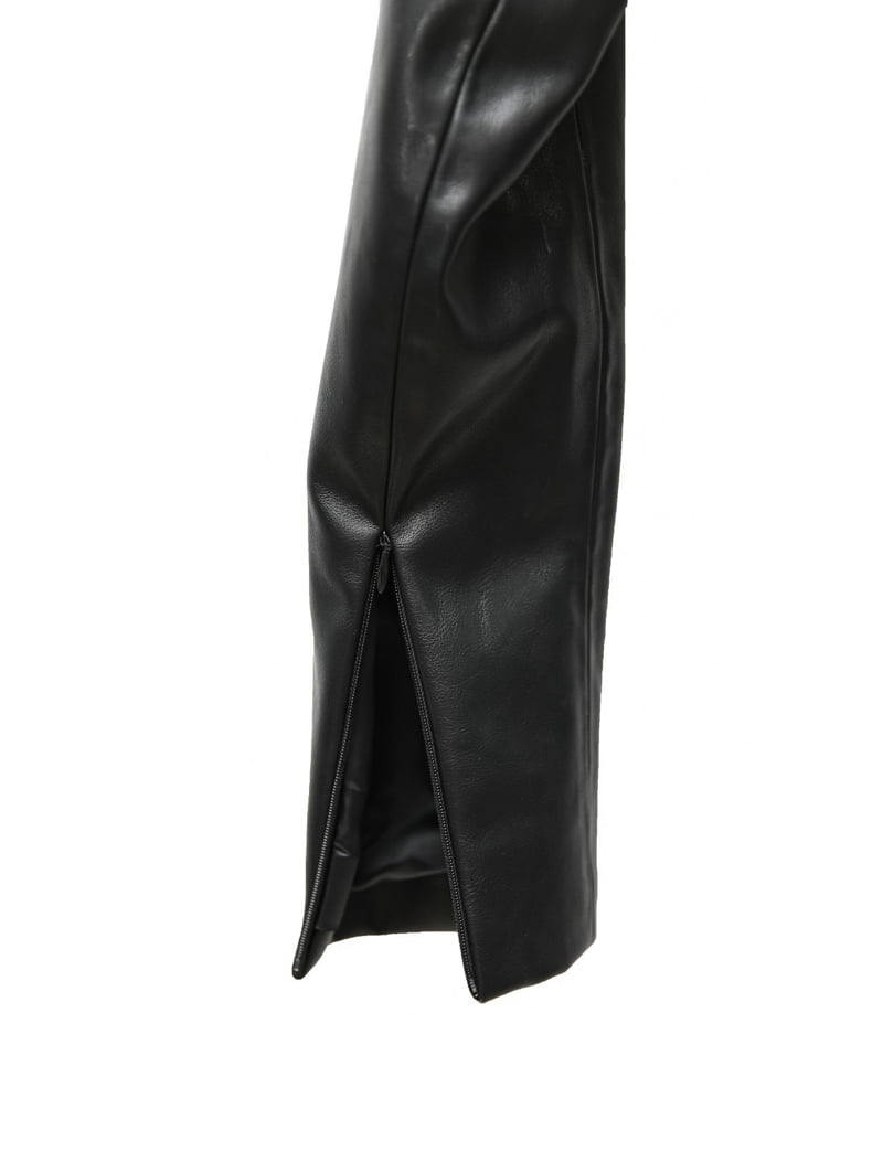 Paper Moon - Korean Women Fashion - #momslook - Vegan Leather Cropped Bolero Jacket - 11