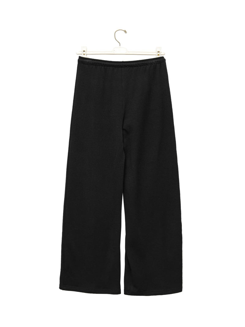 Paper Moon - Korean Women Fashion - #momslook - Soft Lounge Set-up Wide Pants - 9