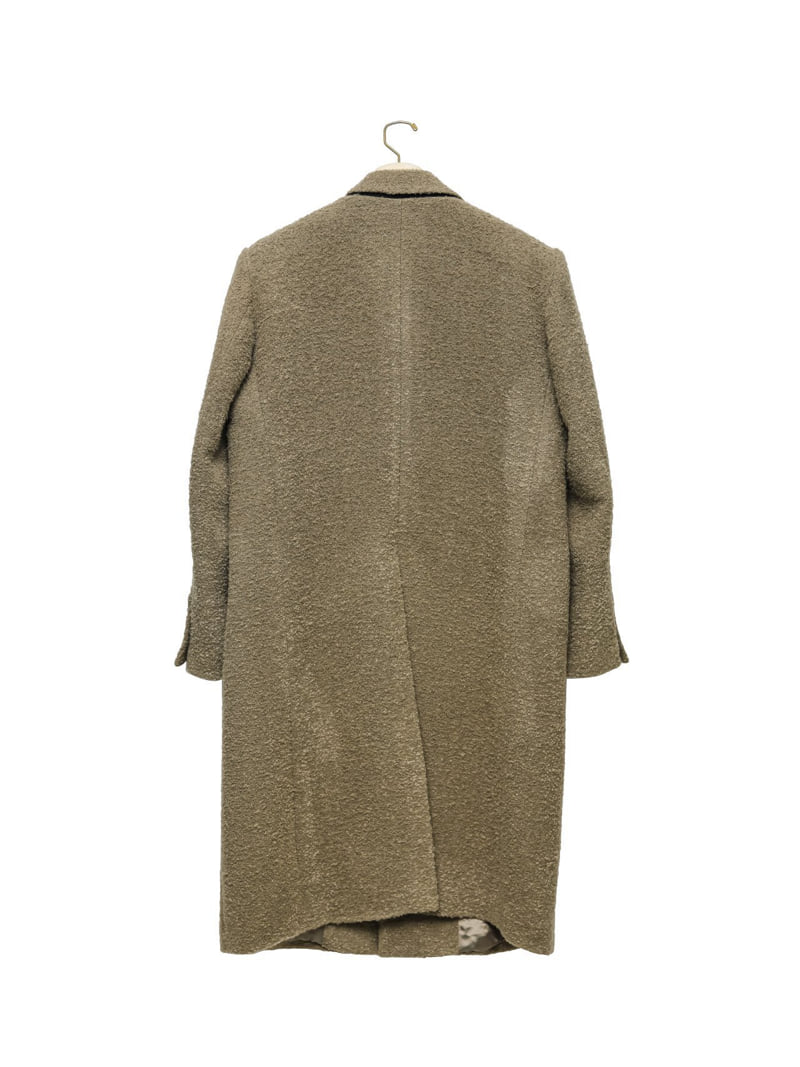 Paper Moon - Korean Women Fashion - #momslook - Lux Boucle Alpaca Wool Oversized Three Button Maxi Coat - 6