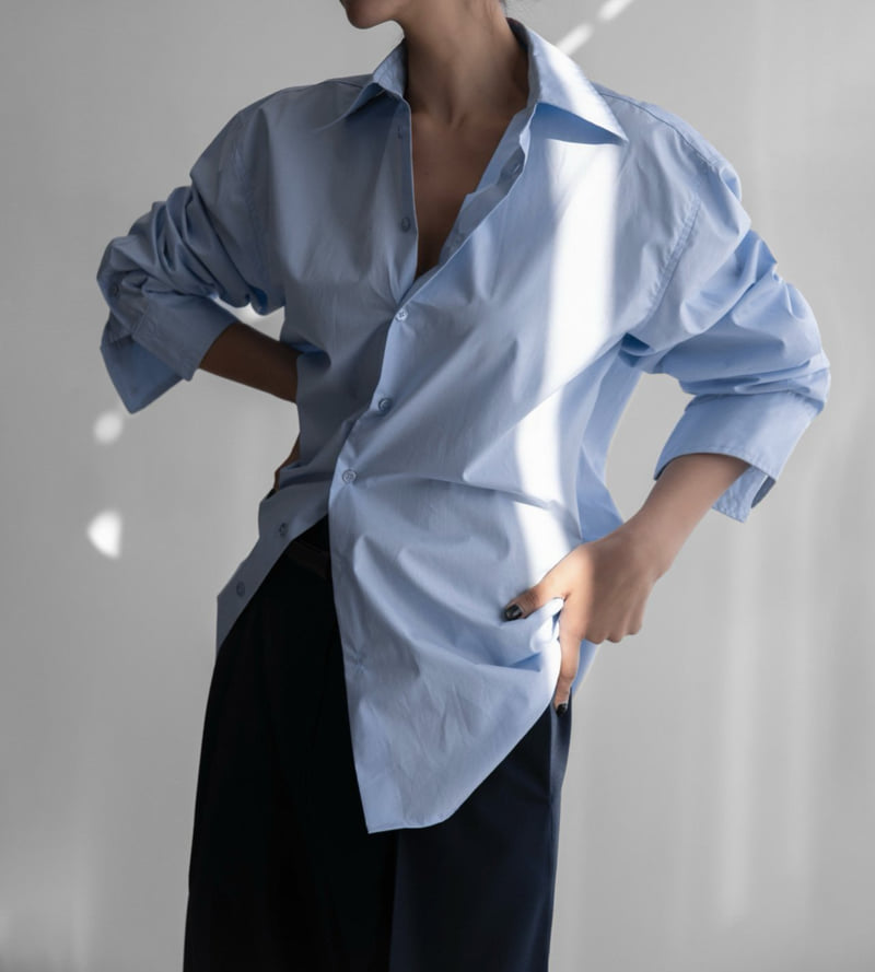 Paper Moon - Korean Women Fashion - #restrostyle - Classic Premium Cotton Button Down Shirt - 4